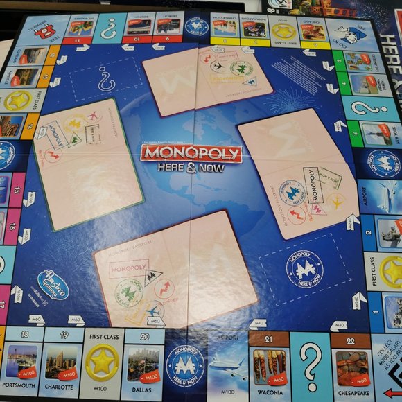 Monopoly Here and Now Board Game - Picture 6 of 6